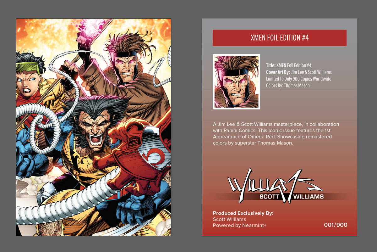 ヴァイスシュヴァルツ SP X-MEN XMEN_Foil_Edition_4_Trading_Ca