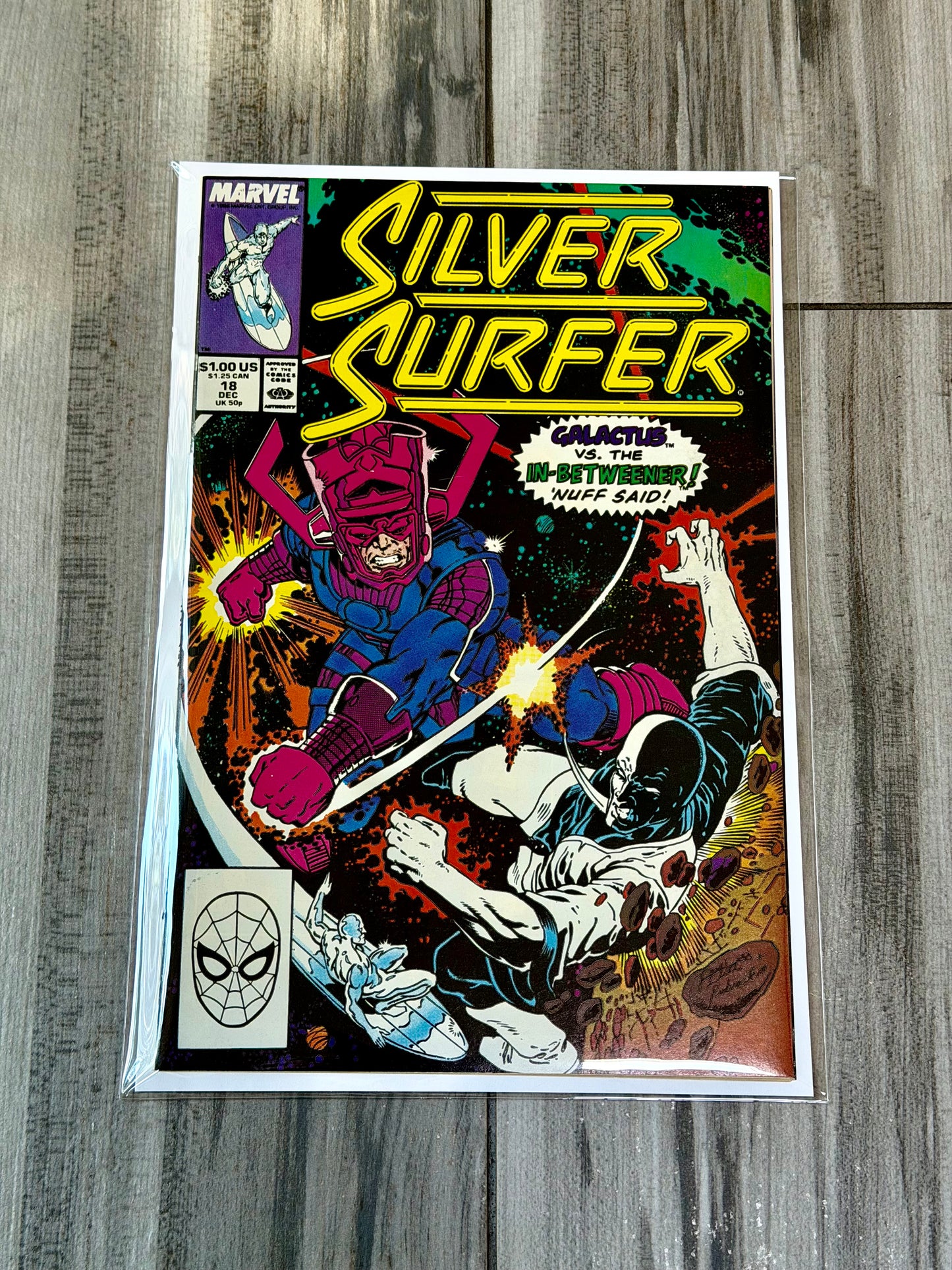 
                  
                    Silver Surfer issue #18
                  
                