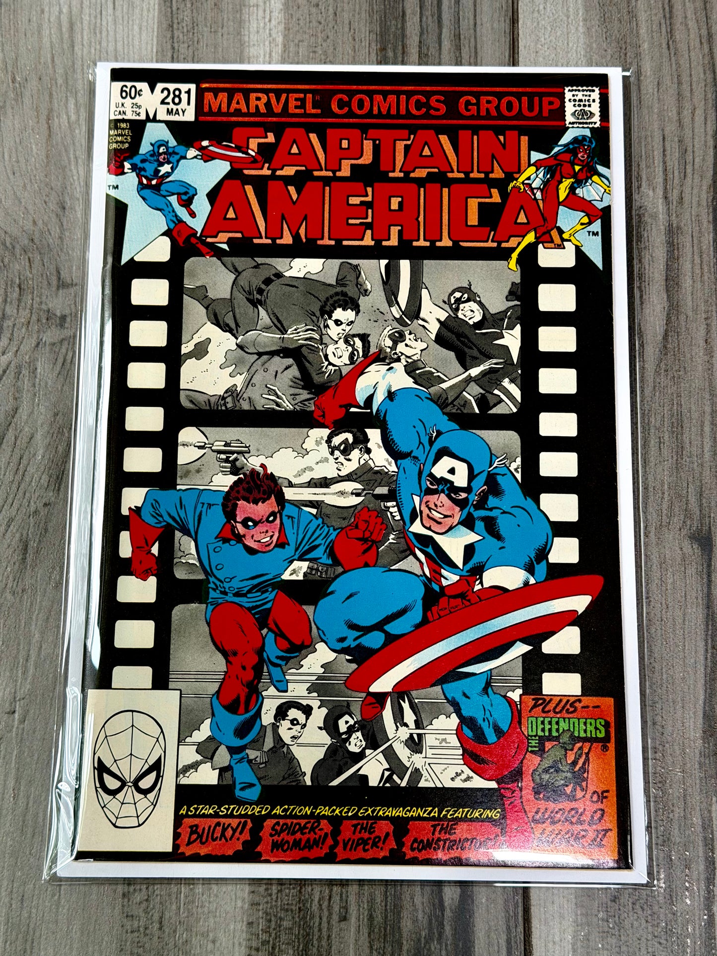 
                  
                    Captain America issue #281
                  
                
