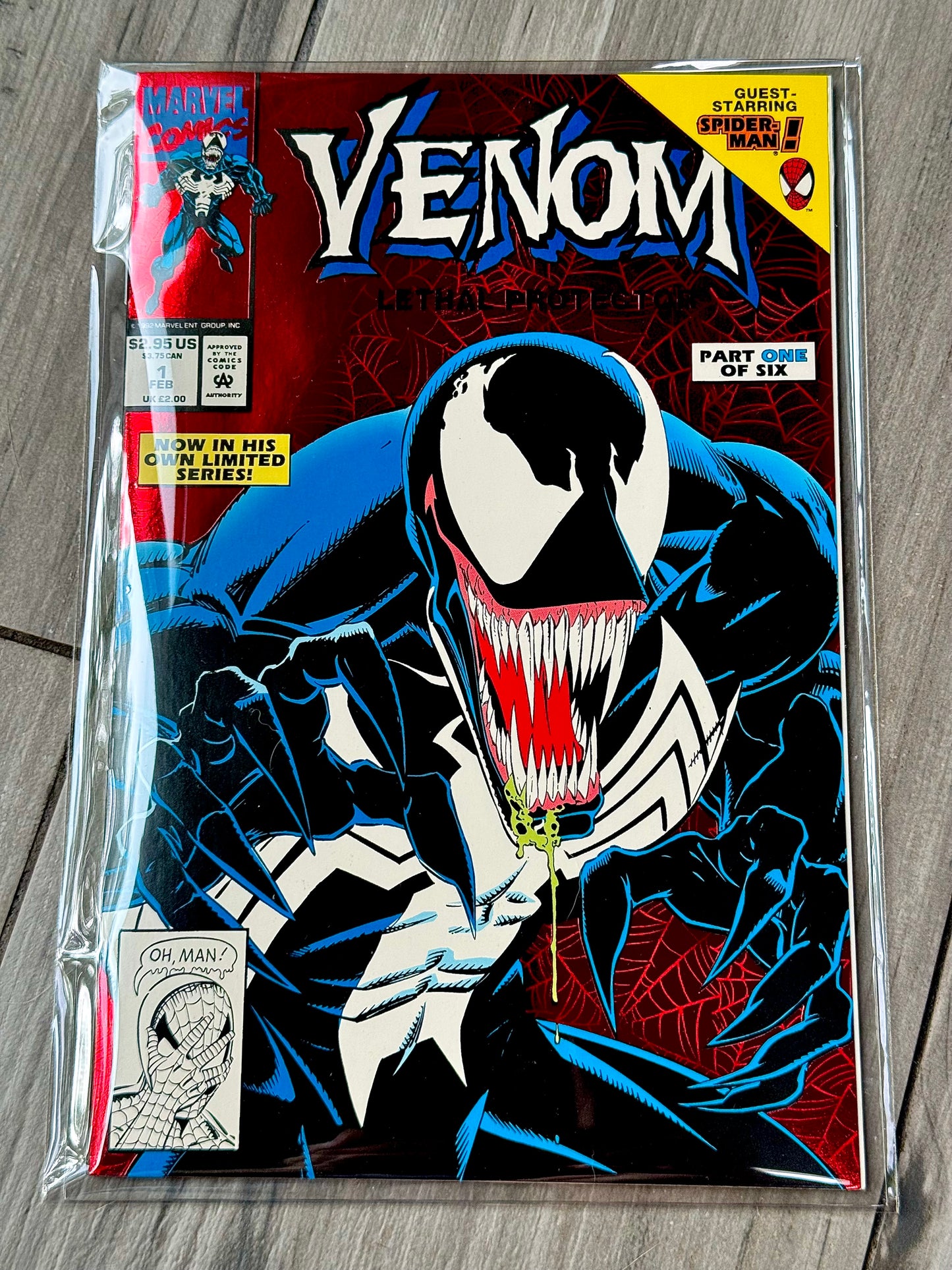 
                  
                    Venom: Lethal Protector Holofoil Cover issue #1
                  
                