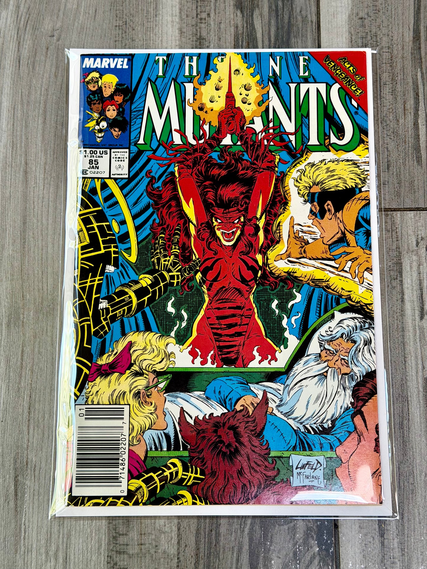 
                  
                    New Mutants Newsstand Edition issue #85
                  
                