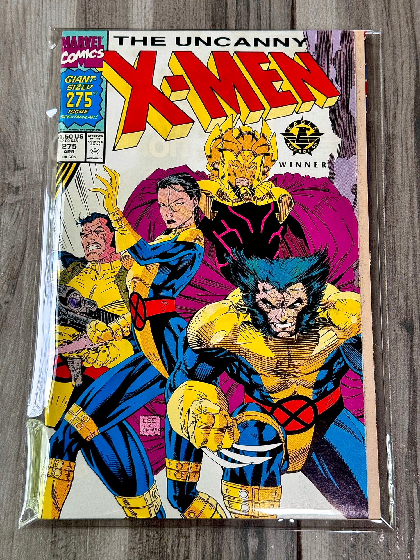 
                  
                    Uncanny X-MEN Wraparound Gatefold issue #275
                  
                