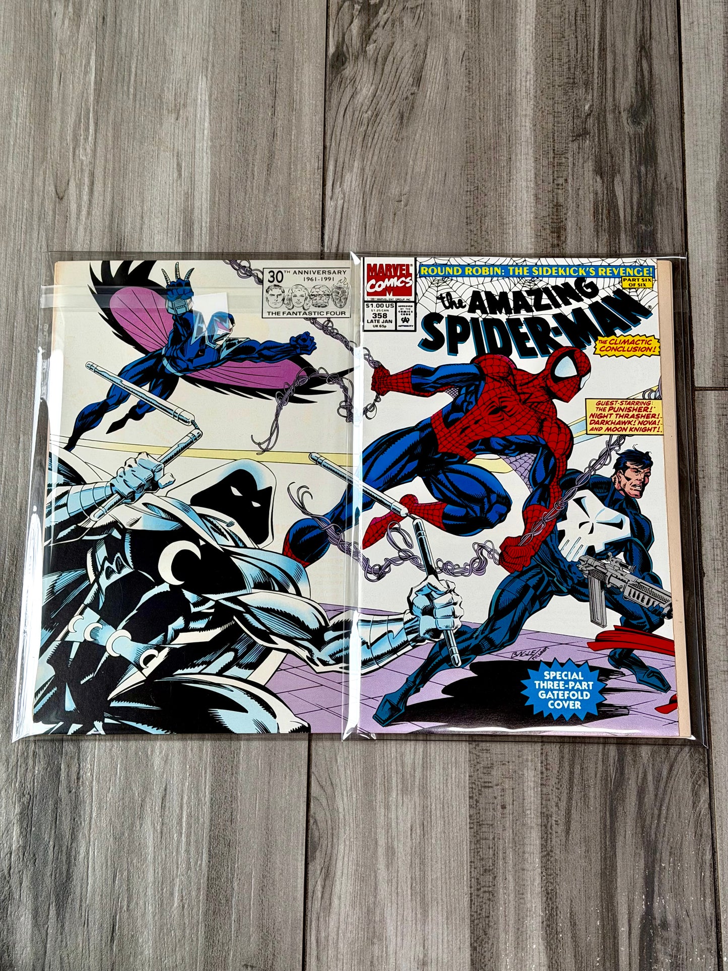 
                  
                    Amazing Spider-Man Wraparound Gatefold issue #358
                  
                