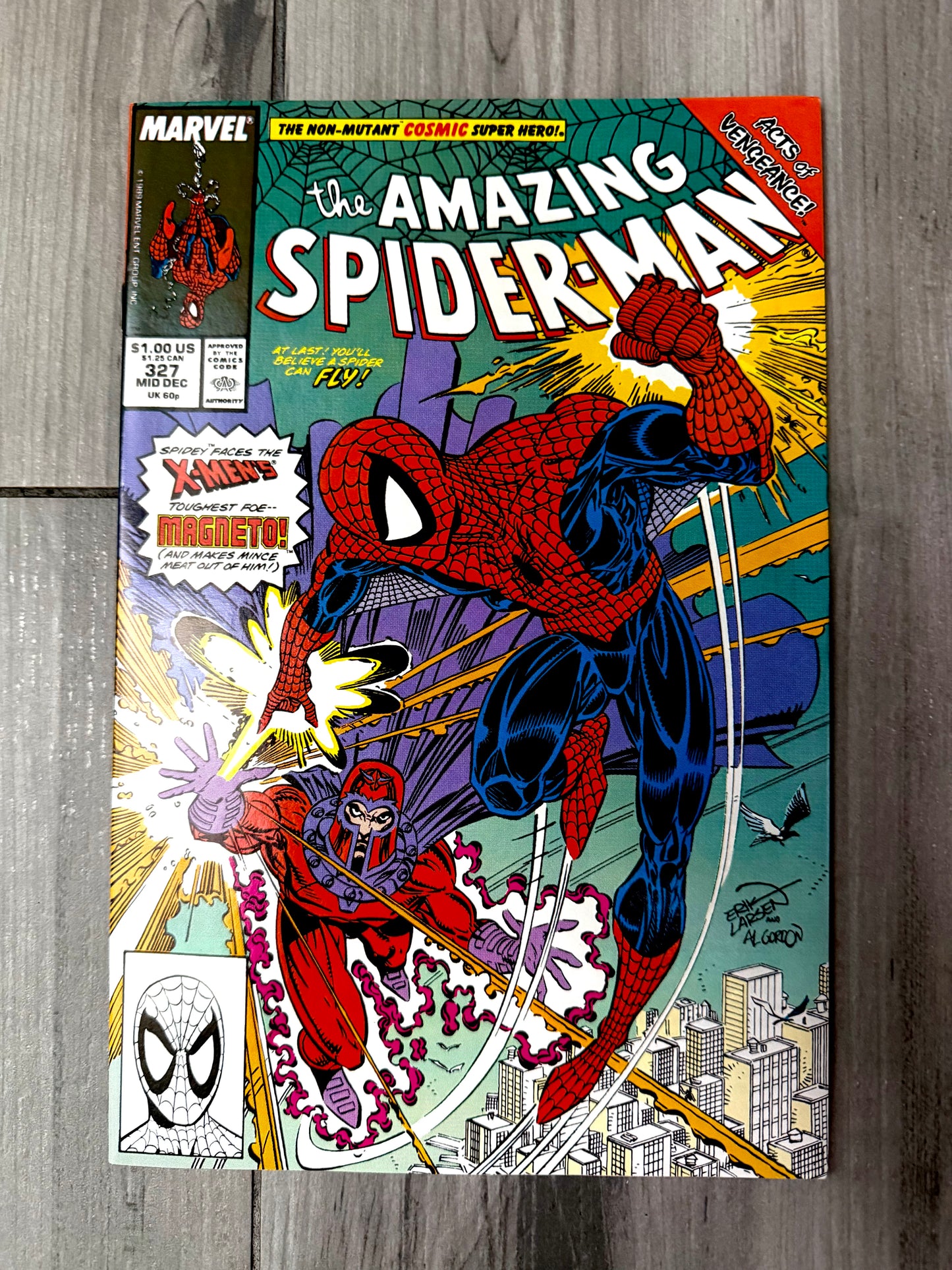 
                  
                    Amazing Spider-Man issue #327
                  
                