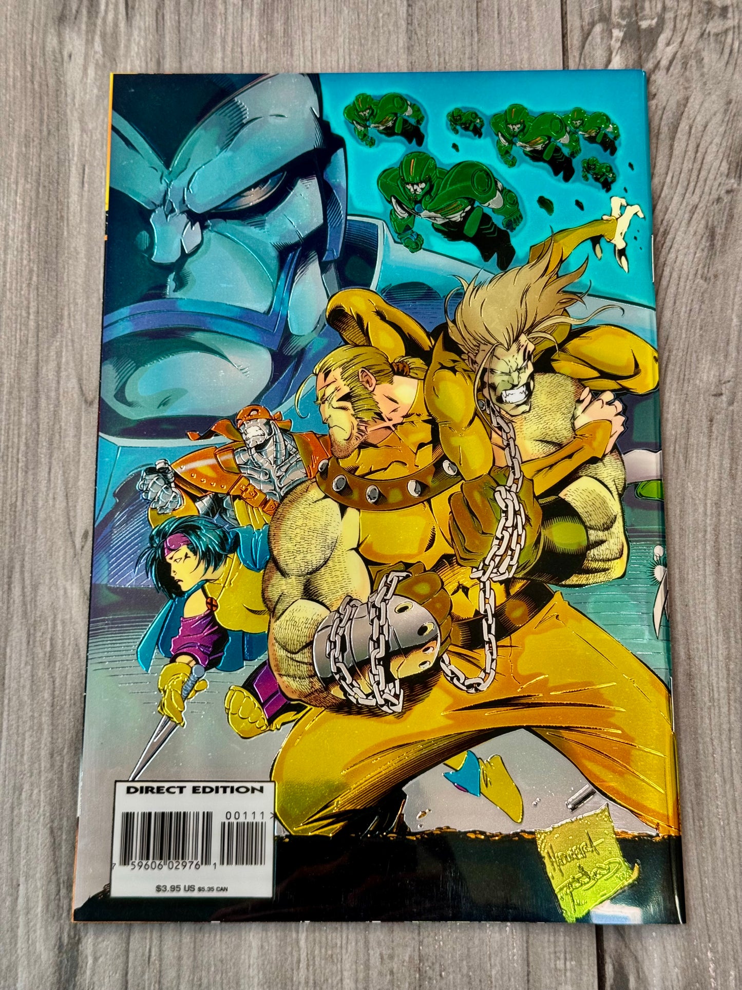 
                  
                    X-MEN Alpha Chromium Wraparound Cover #1
                  
                