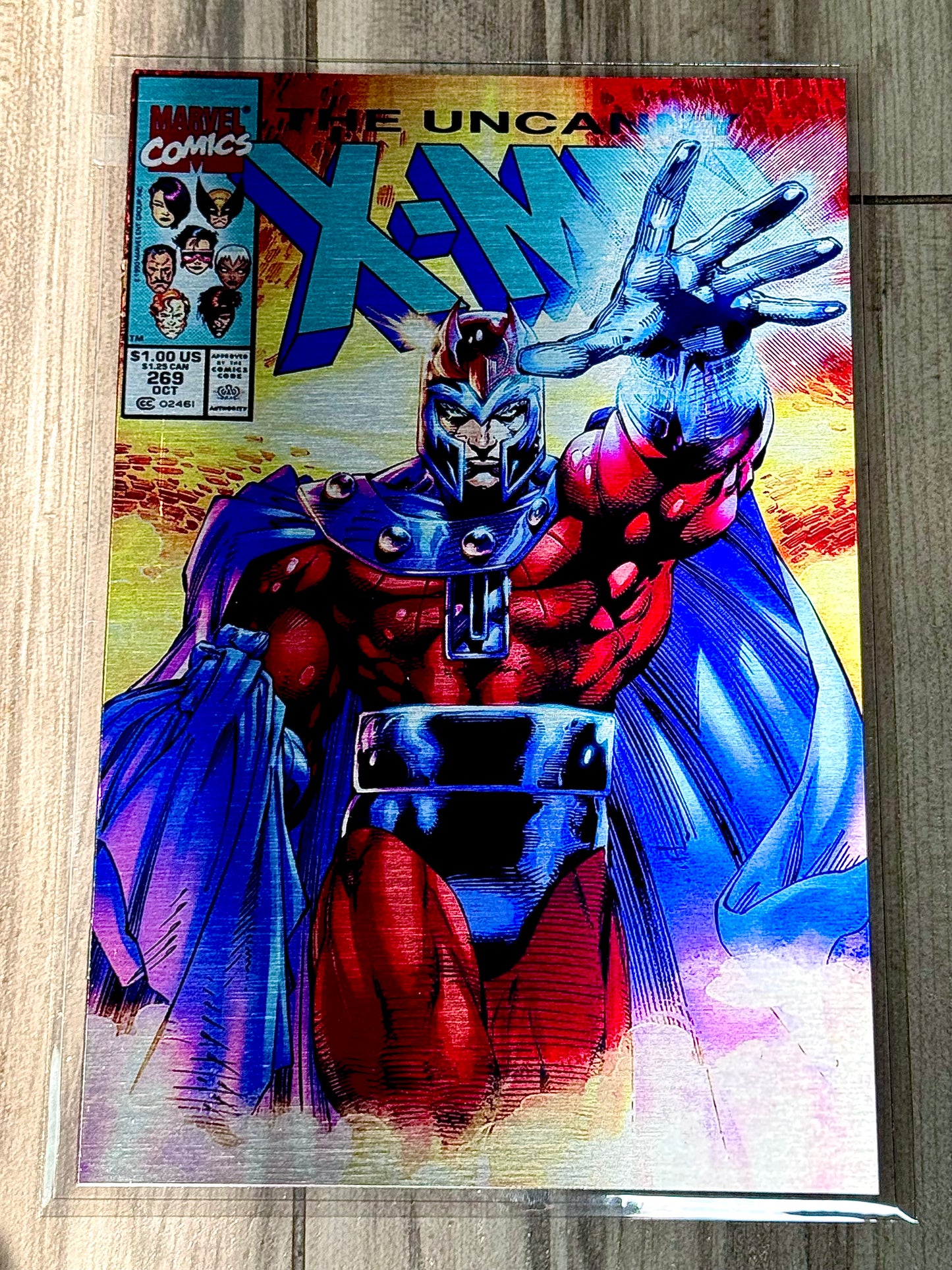 
                  
                    Uncanny X-MEN Full Metal Jacket Edition #269 Signed By Scott Williams & Alex Sinclair
                  
                