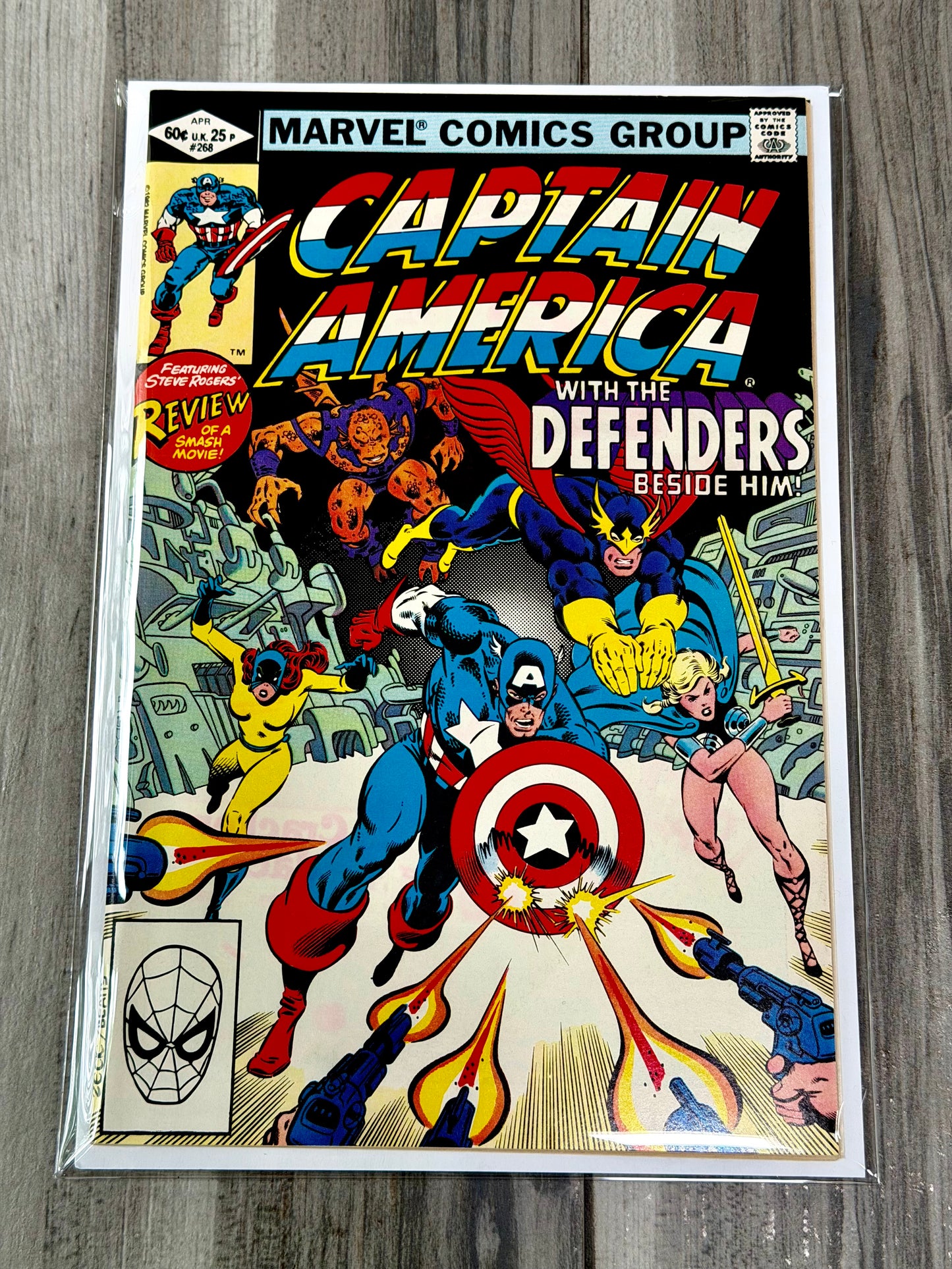 
                  
                    Captain America issue #268
                  
                