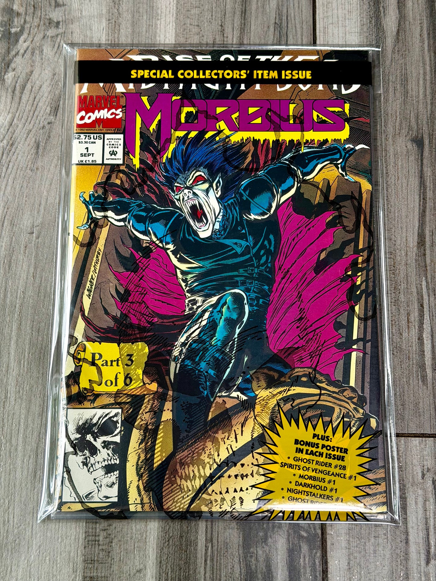 
                  
                    Morbius: The Living Vampire issue #1 / Sealed in Polybag
                  
                