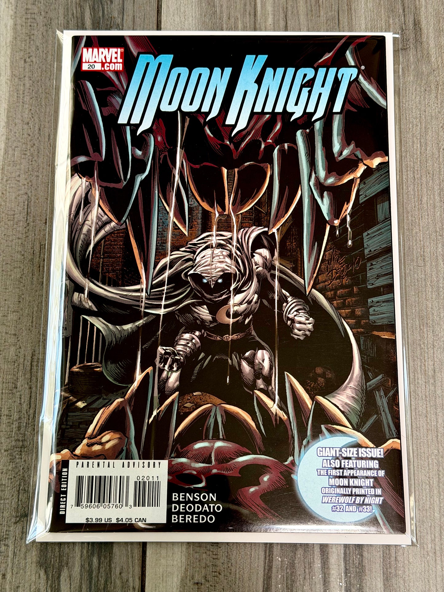 
                  
                    Moon Knight issue #20
                  
                