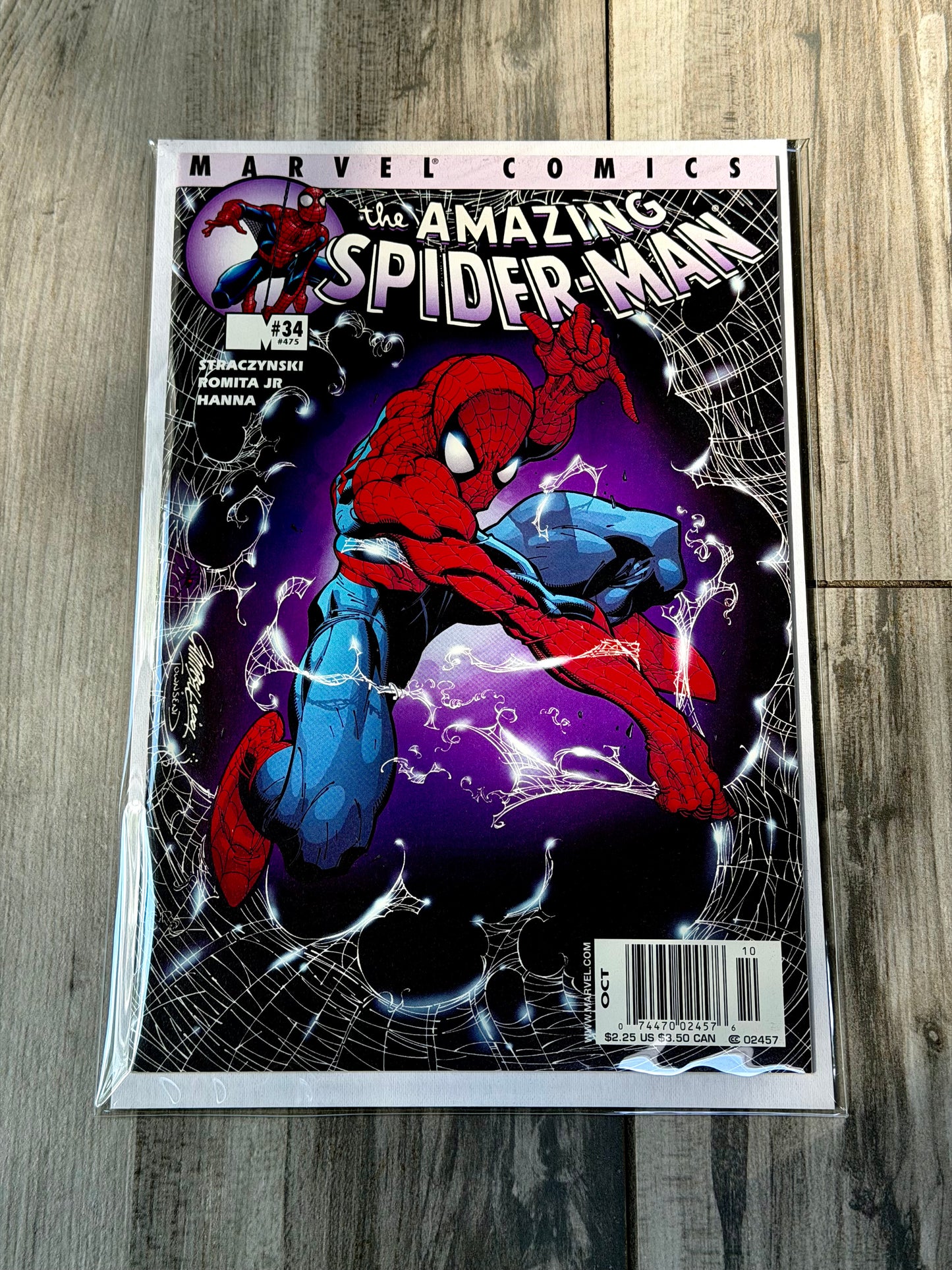 
                  
                    Amazing Spider-Man Newsstand Edition issue #34 ( PSR #475 )
                  
                