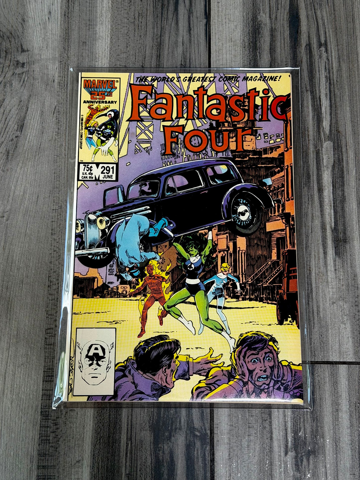 
                  
                    Fantastic Four issue #291
                  
                
