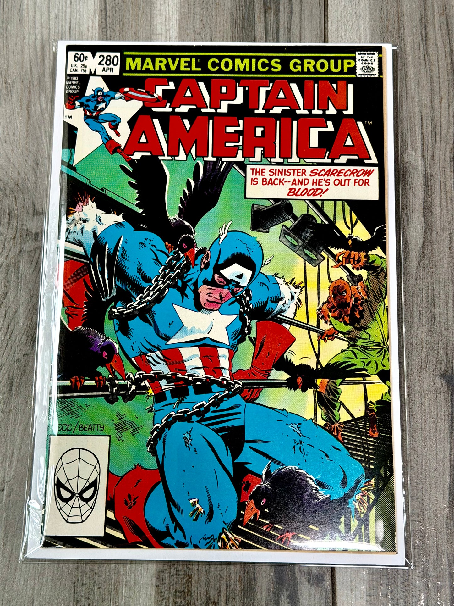 
                  
                    Captain America issue #280
                  
                