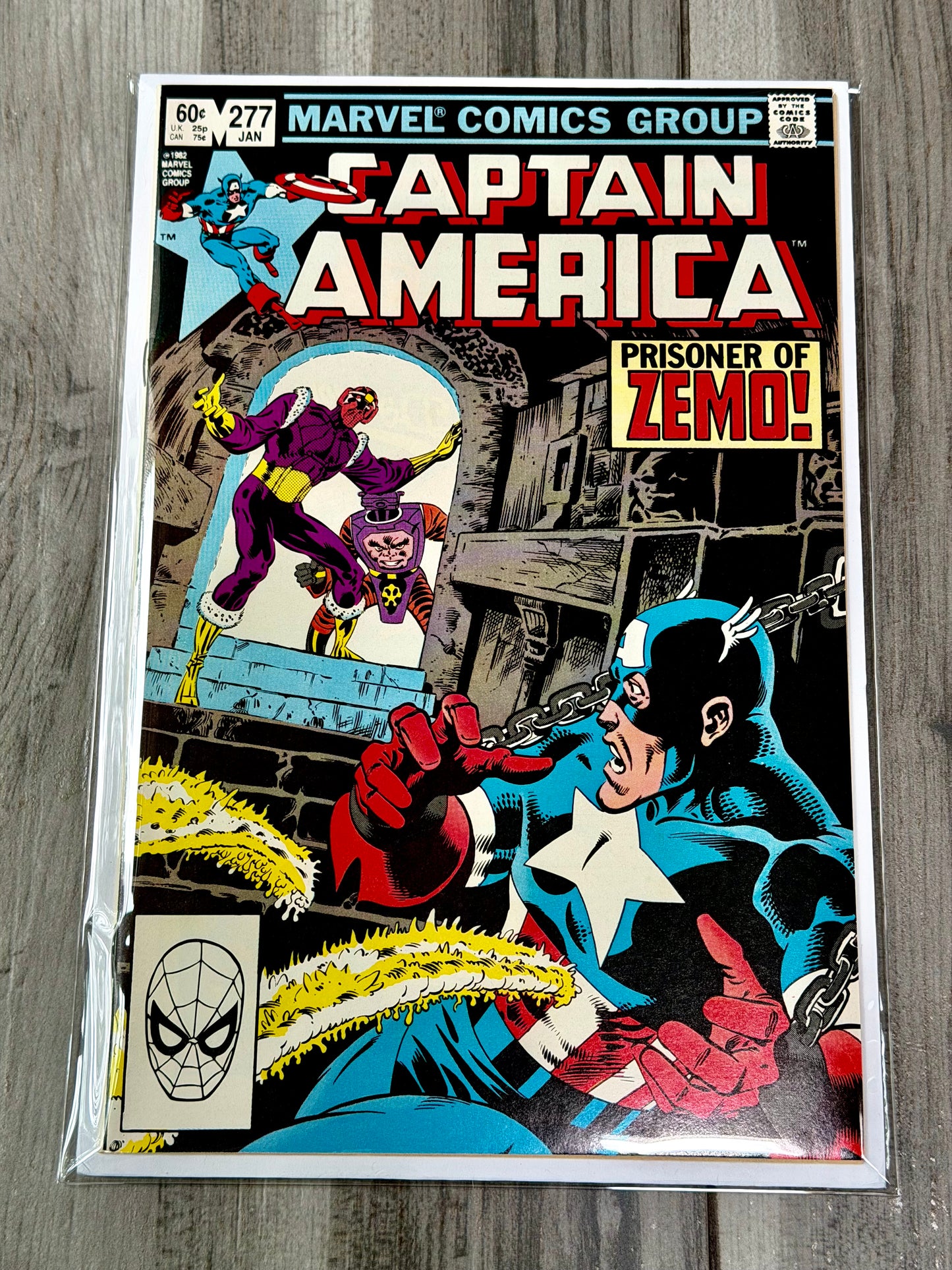 
                  
                    Captain America issue #277
                  
                