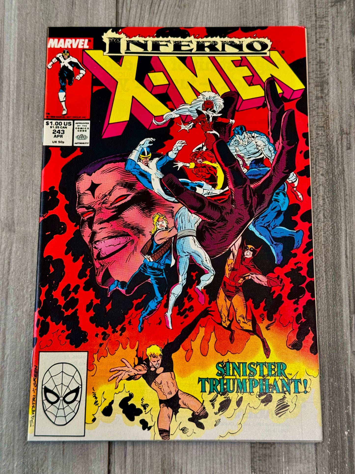 
                  
                    Uncanny X-MEN issue #243
                  
                