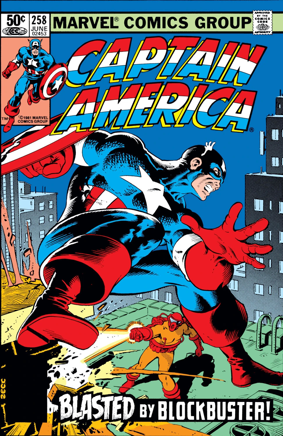 
                  
                    Captain America issue #258
                  
                