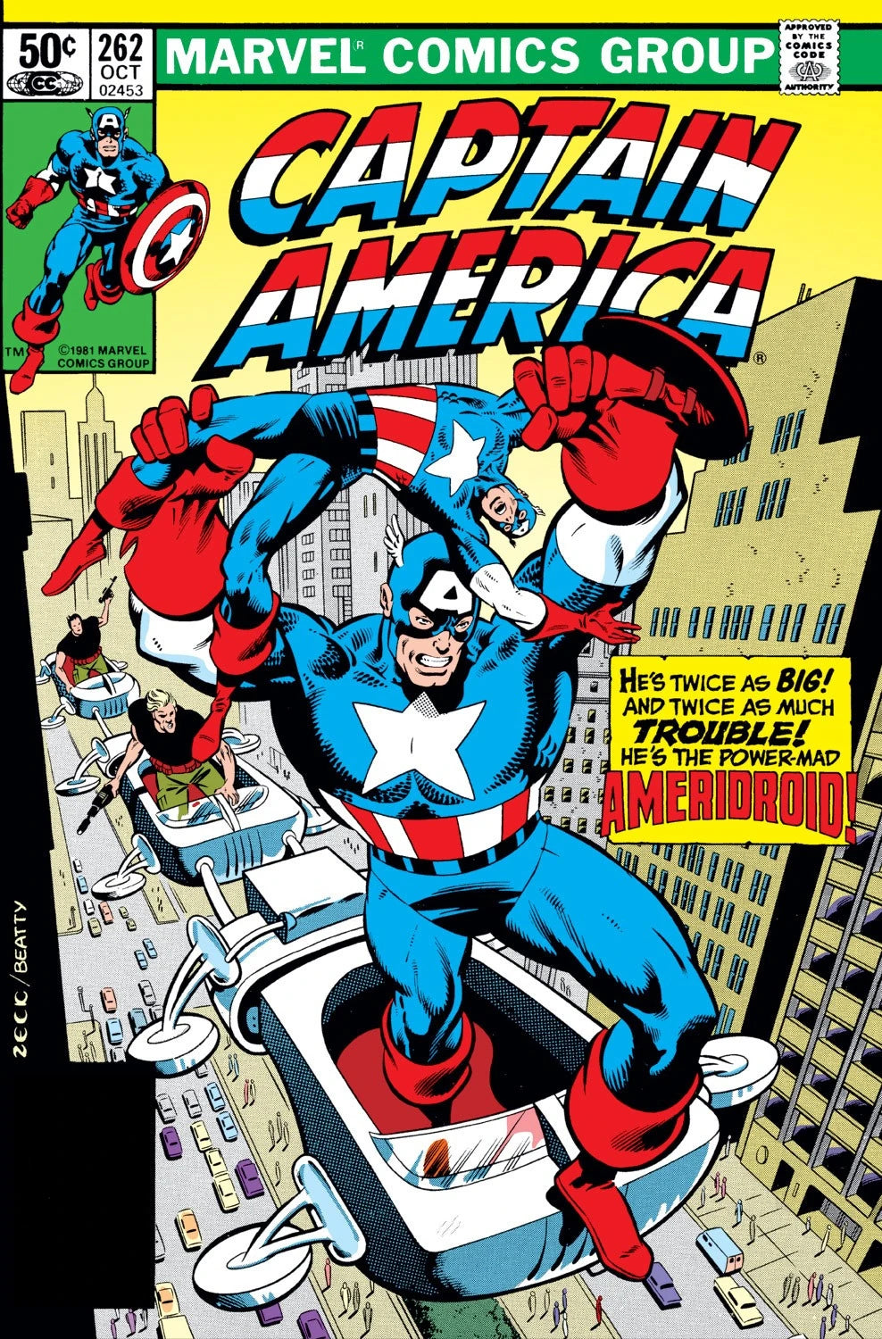 
                  
                    Captain America issue #262
                  
                