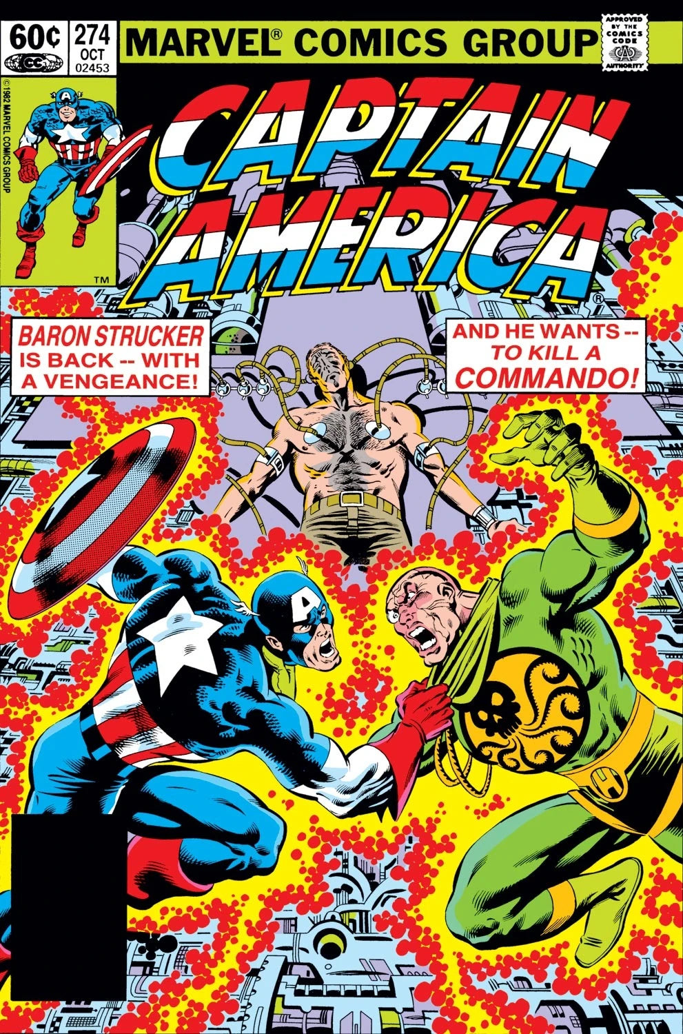 
                  
                    Captain America Newsstand Edition issue #274
                  
                