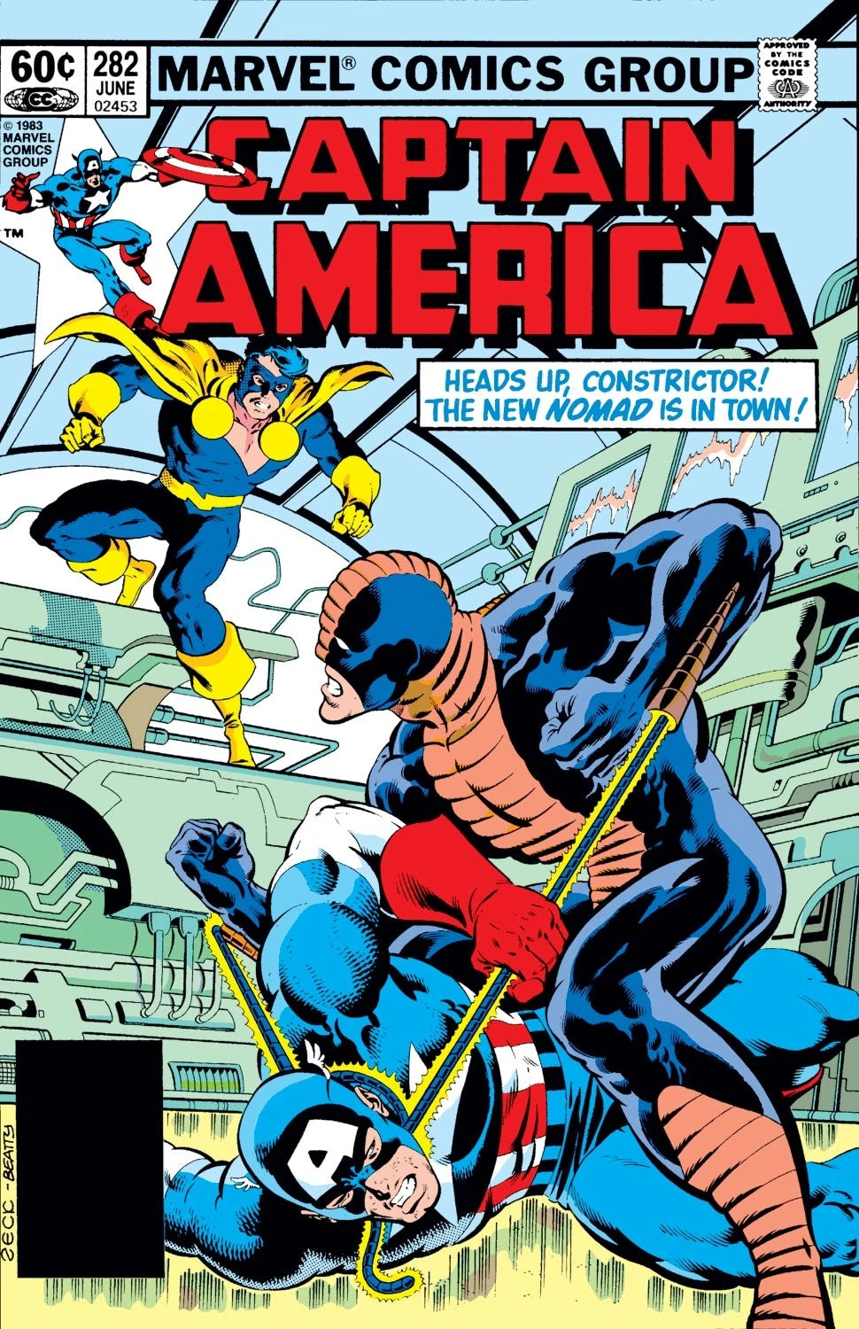 
                  
                    Captain America issue #282
                  
                