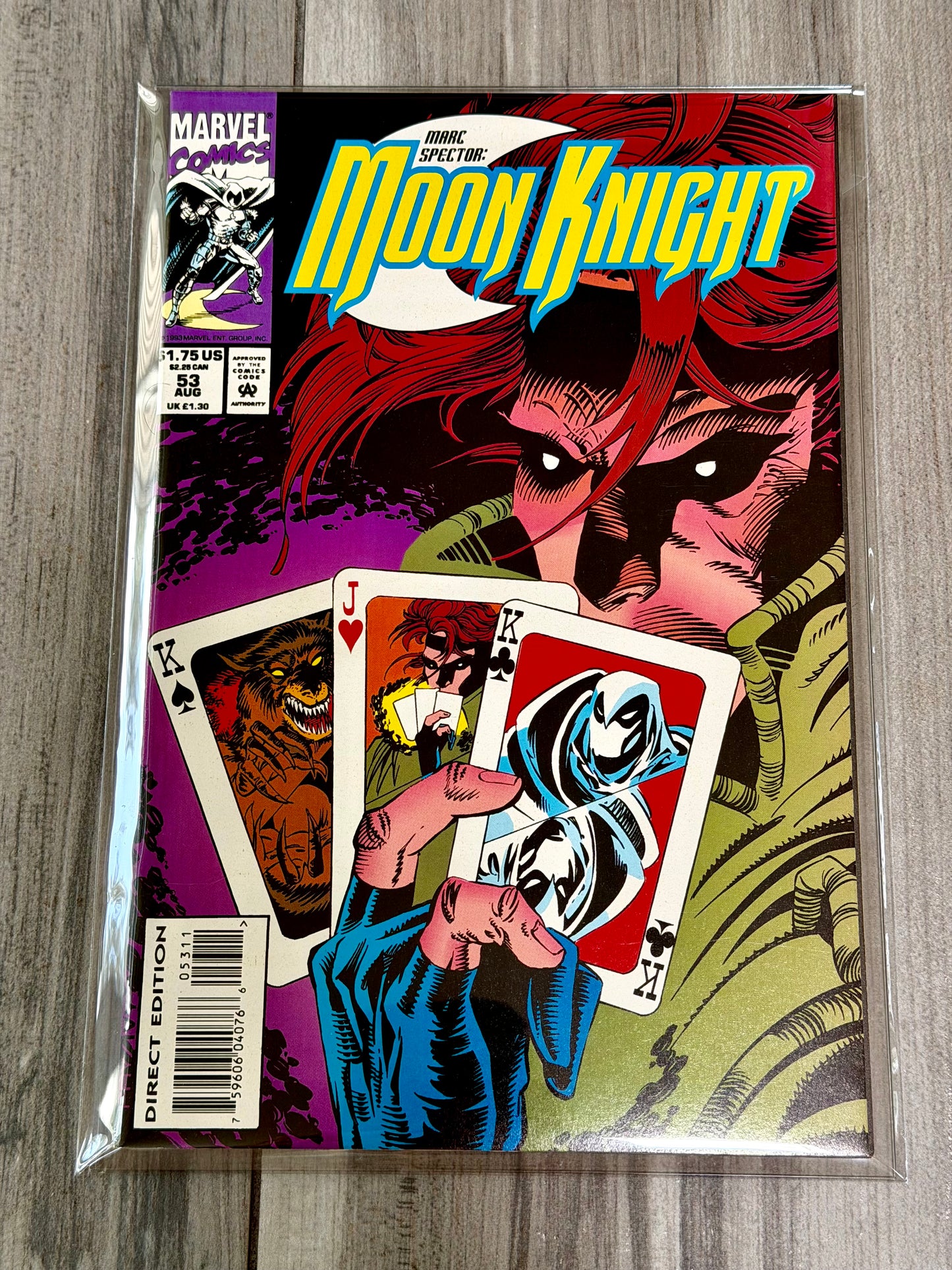 
                  
                    Marc Spector: Moon Knight issue #53
                  
                