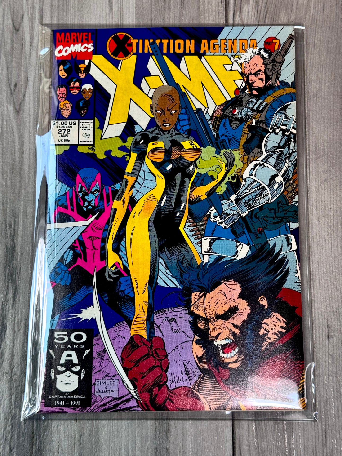 
                  
                    Uncanny X-MEN issue #272
                  
                