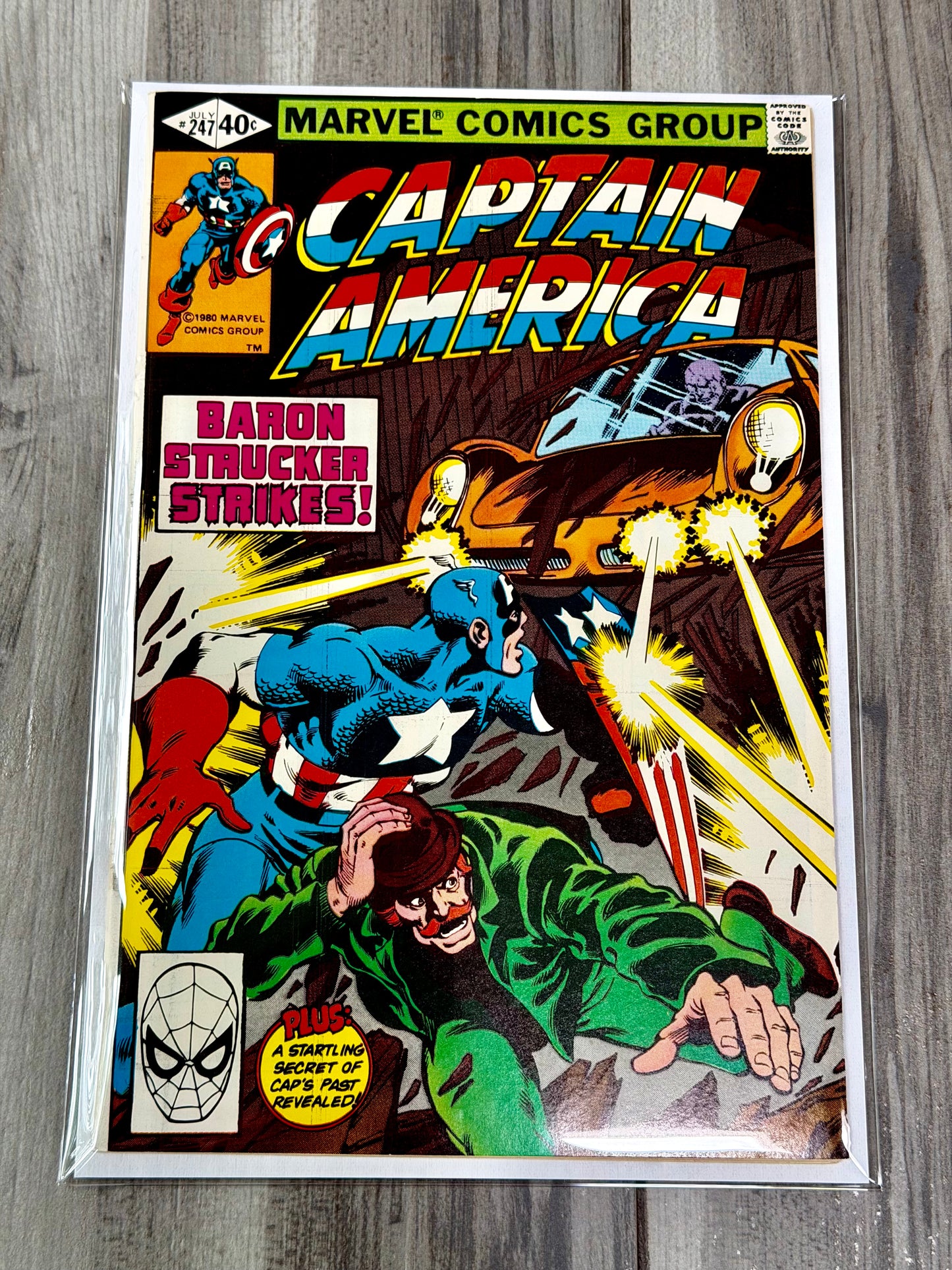 
                  
                    Captain America issue #247
                  
                