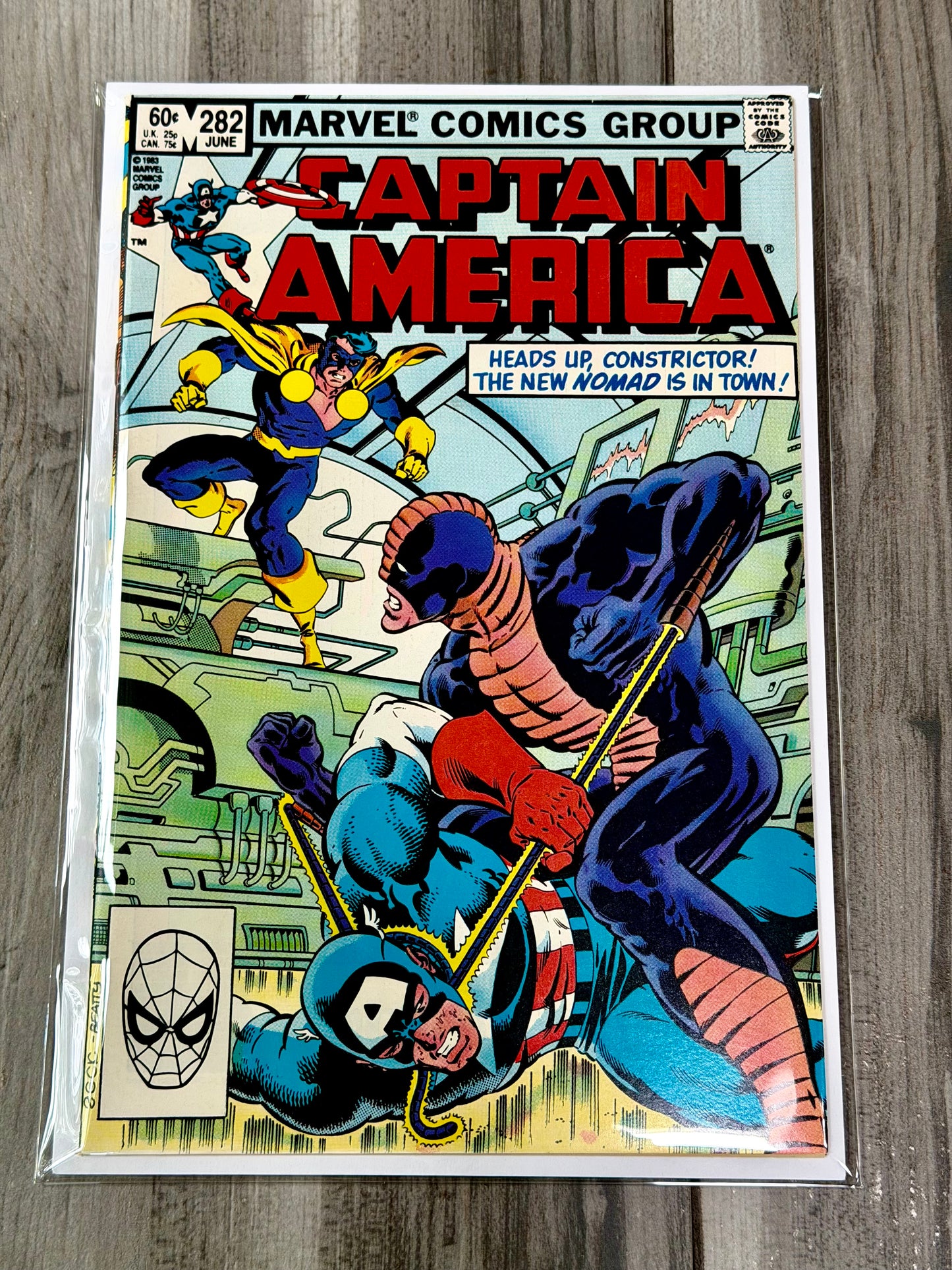 
                  
                    Captain America issue #282
                  
                