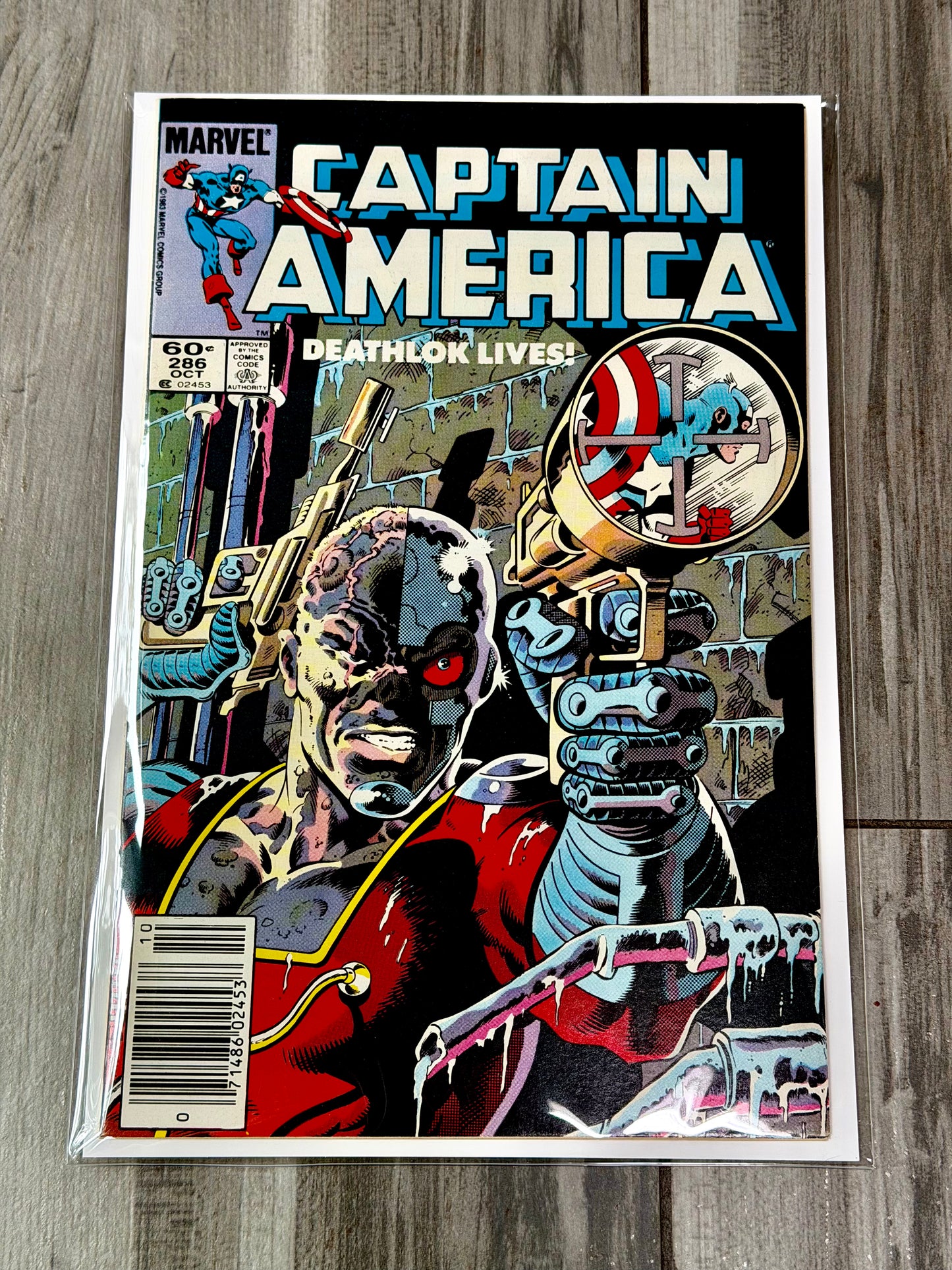 
                  
                    Captain America Newsstand Edition issue #286
                  
                