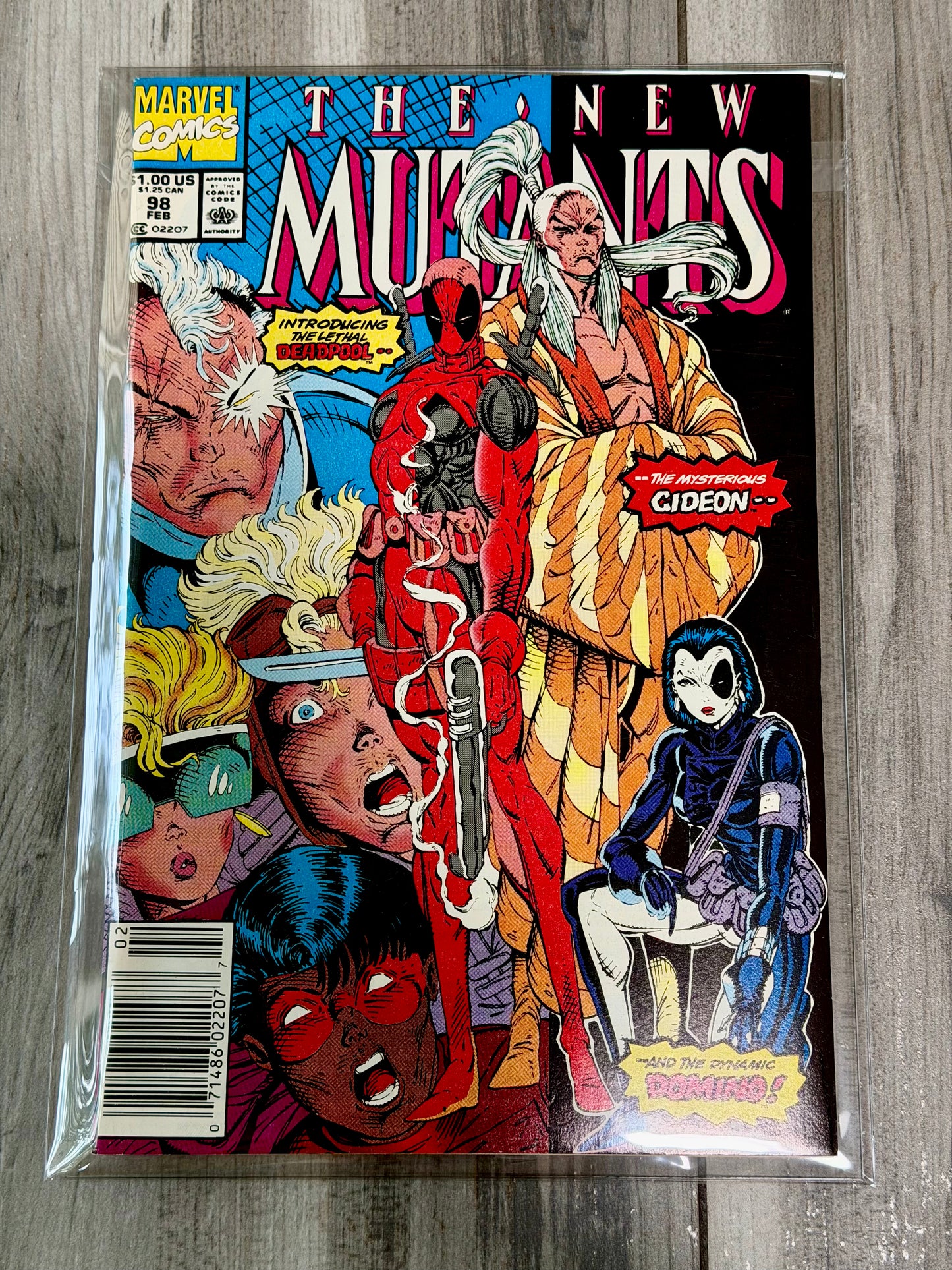 
                  
                    New Mutants Newsstand Edition issue #98
                  
                