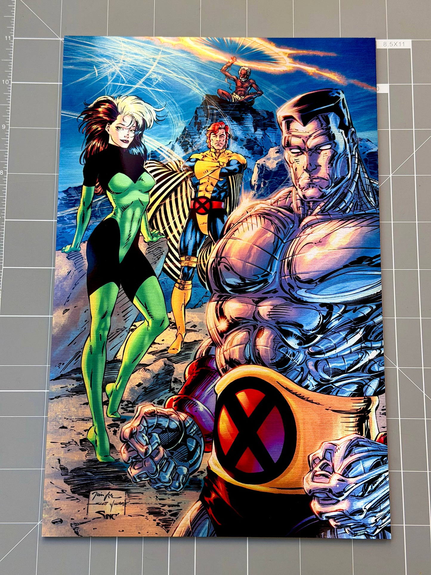 
                  
                    Uncanny X-MEN Full Metal Jacket Edition #269 Cover C / Signed By Scott Williams & Alex Sinclair
                  
                