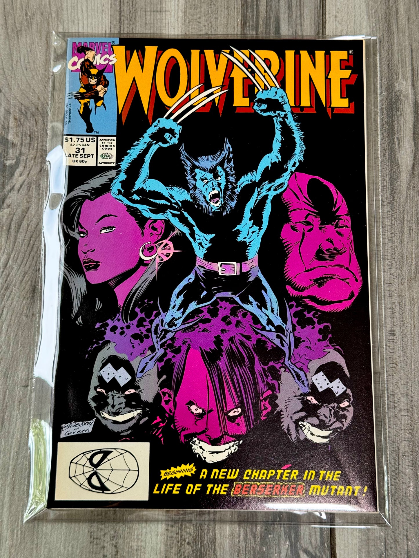 
                  
                    Wolverine issue #31
                  
                
