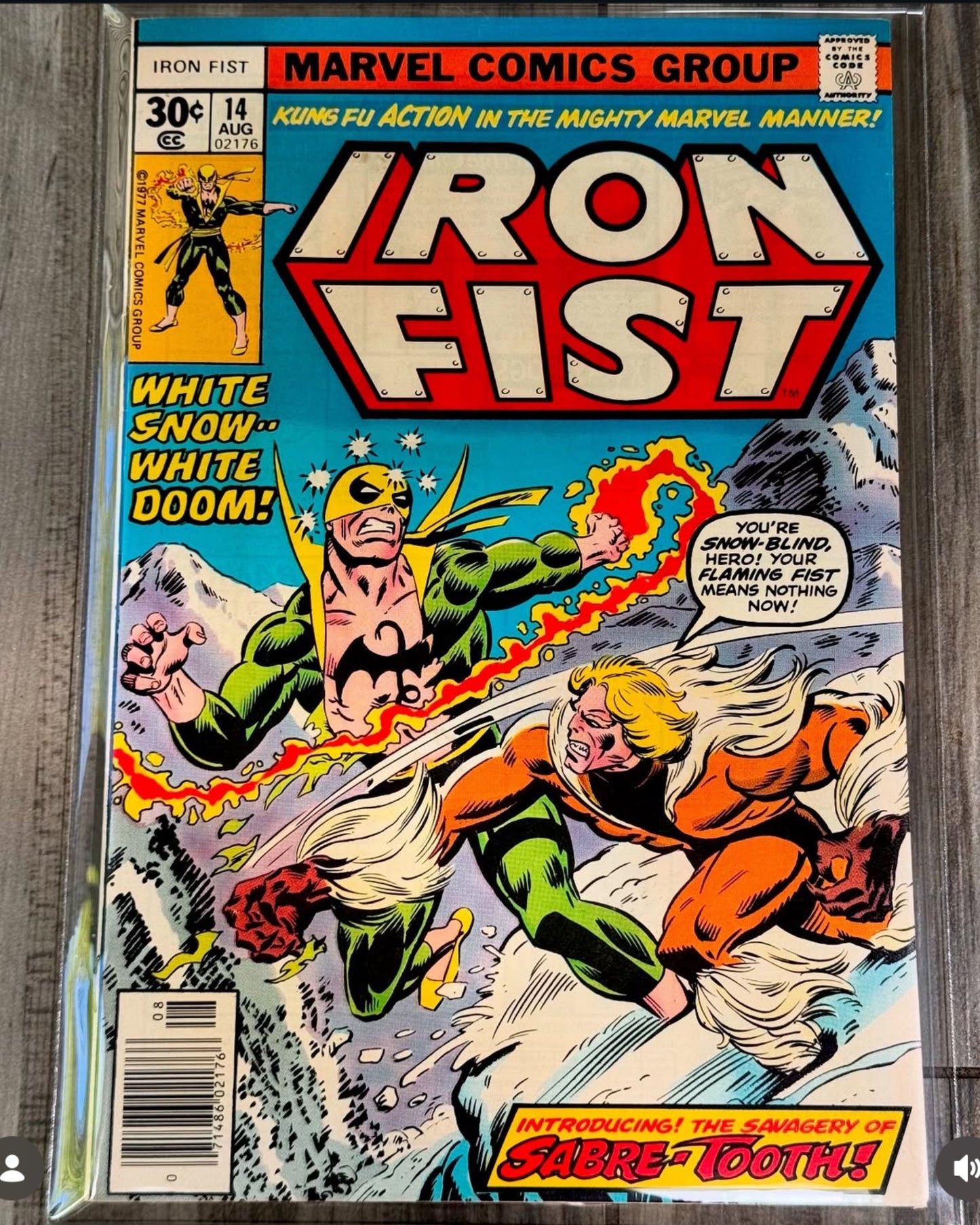 
                  
                    IRON FIST issue #14
                  
                