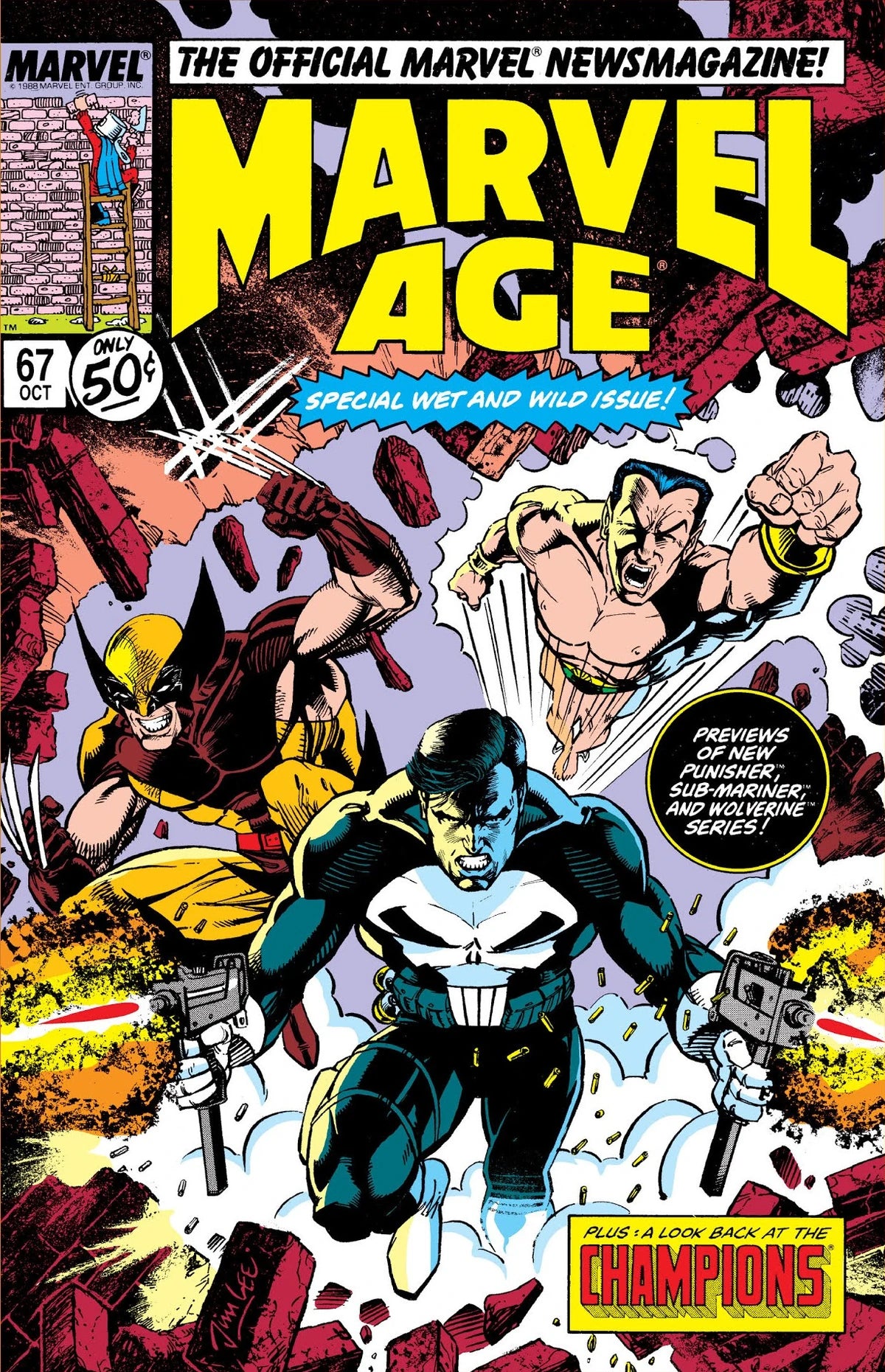
                  
                    Marvel Age issue #67
                  
                