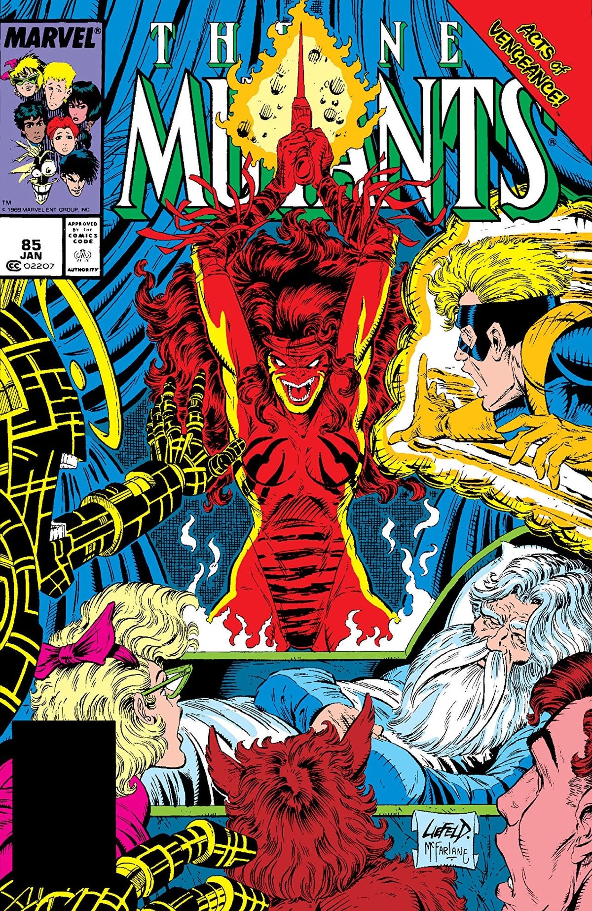 
                  
                    New Mutants Newsstand Edition issue #85
                  
                