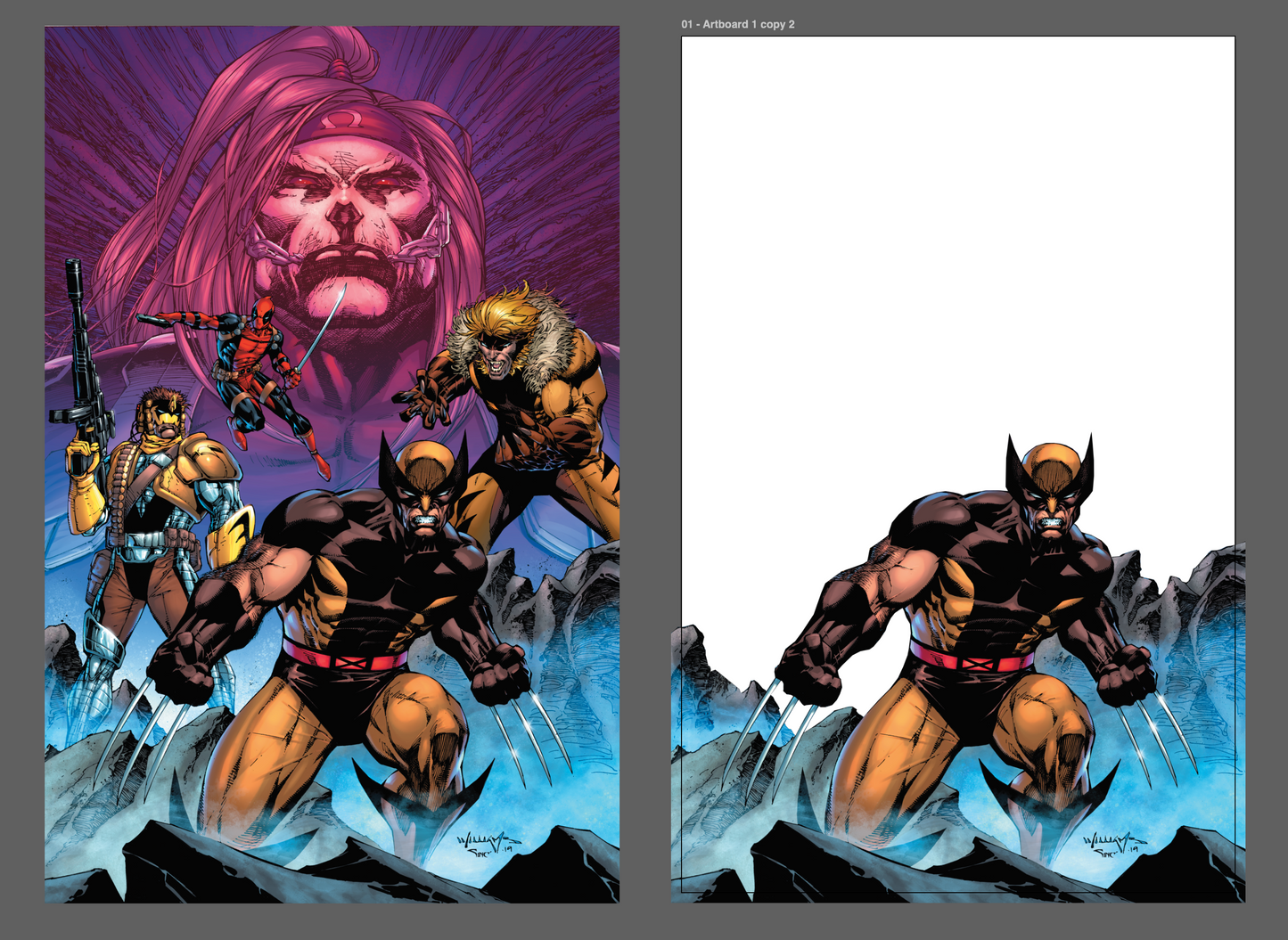 
                  
                    Wolverine Full Metal Jacket Virgin Variant #1 | Signed By Scott Williams & Alex Sinclair
                  
                