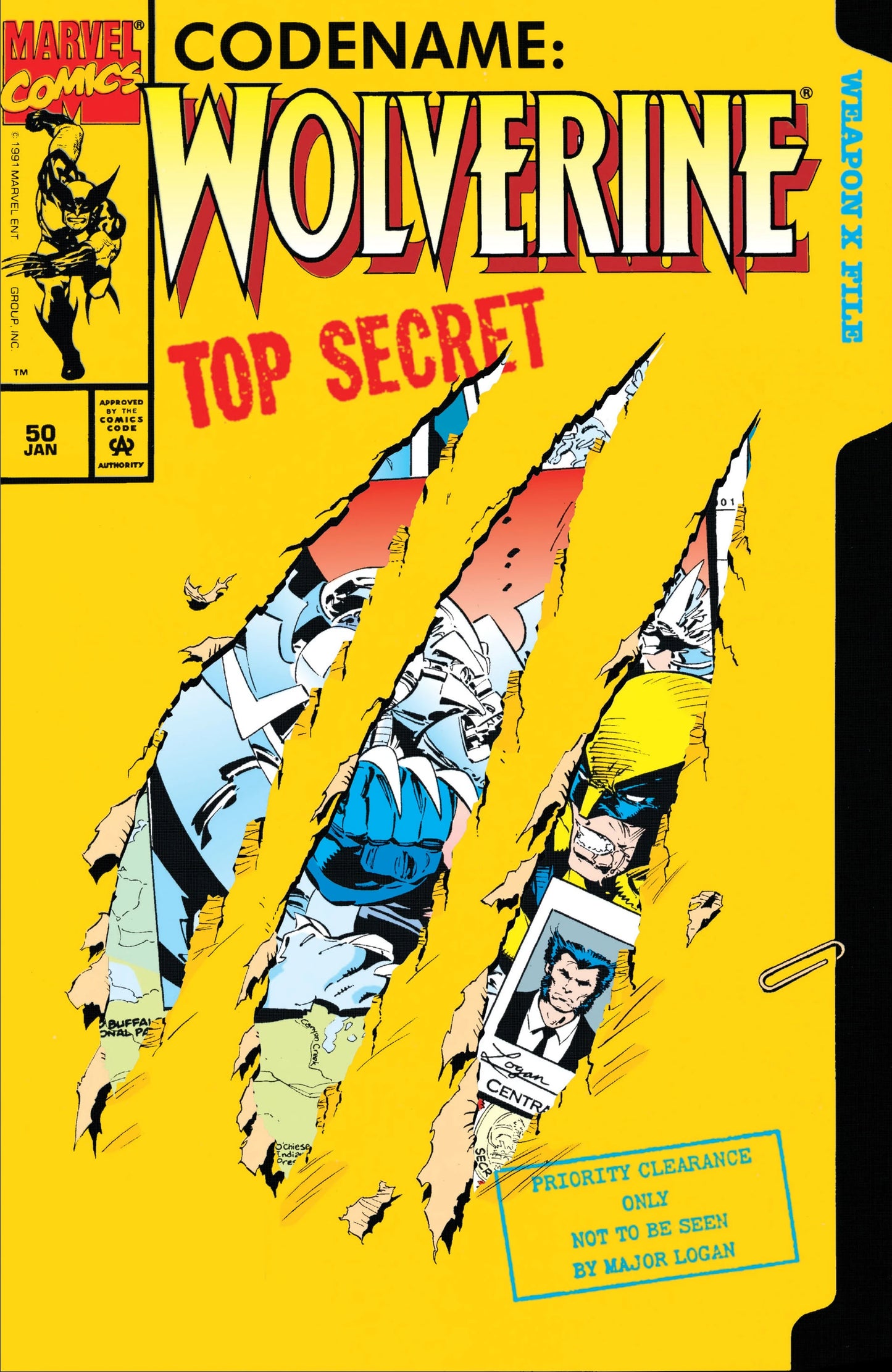 
                  
                    Wolverine issue #50
                  
                
