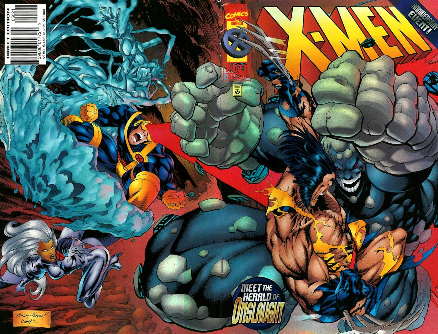 
                  
                    X-MEN Foil Wraparound Cover issue #50
                  
                