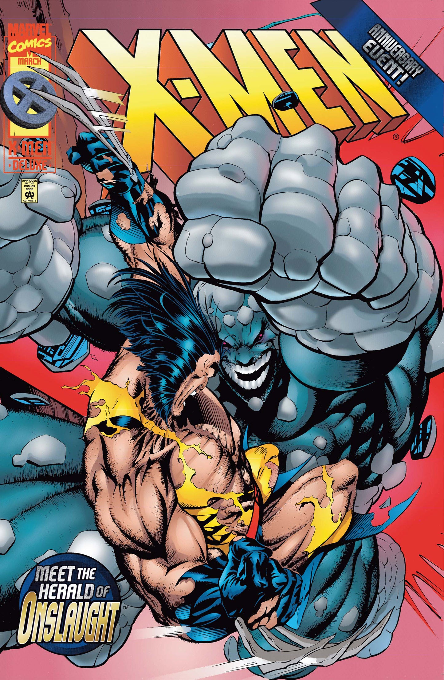 
                  
                    X-MEN Foil Wraparound Cover issue #50
                  
                