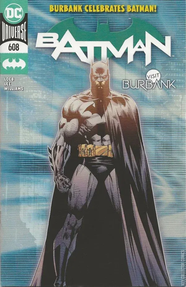 Batman Burbank Variant #608 CGC SS 9.6 Signed By Jim Lee, Scott Williams, Alex Sinclair & Jeph Loeb