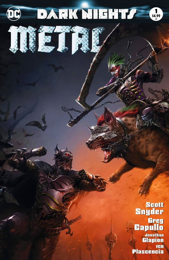 
                  
                    Dark Nights Metal Variant issue #1 / Trade Dress Set
                  
                