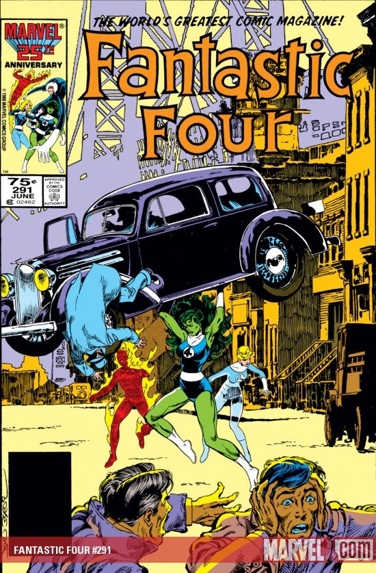 
                  
                    Fantastic Four issue #291
                  
                