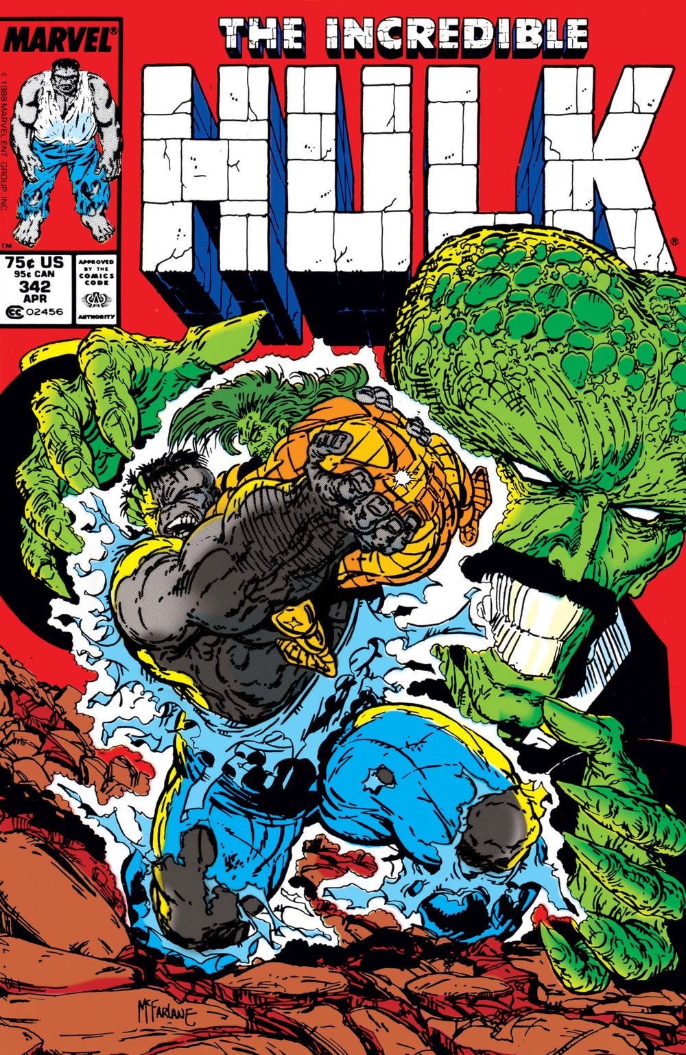 Incredible HULK issue #342
