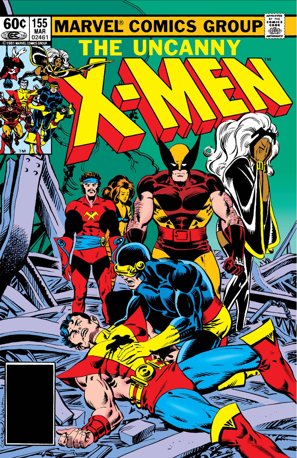 Uncanny X-MEN issue #155