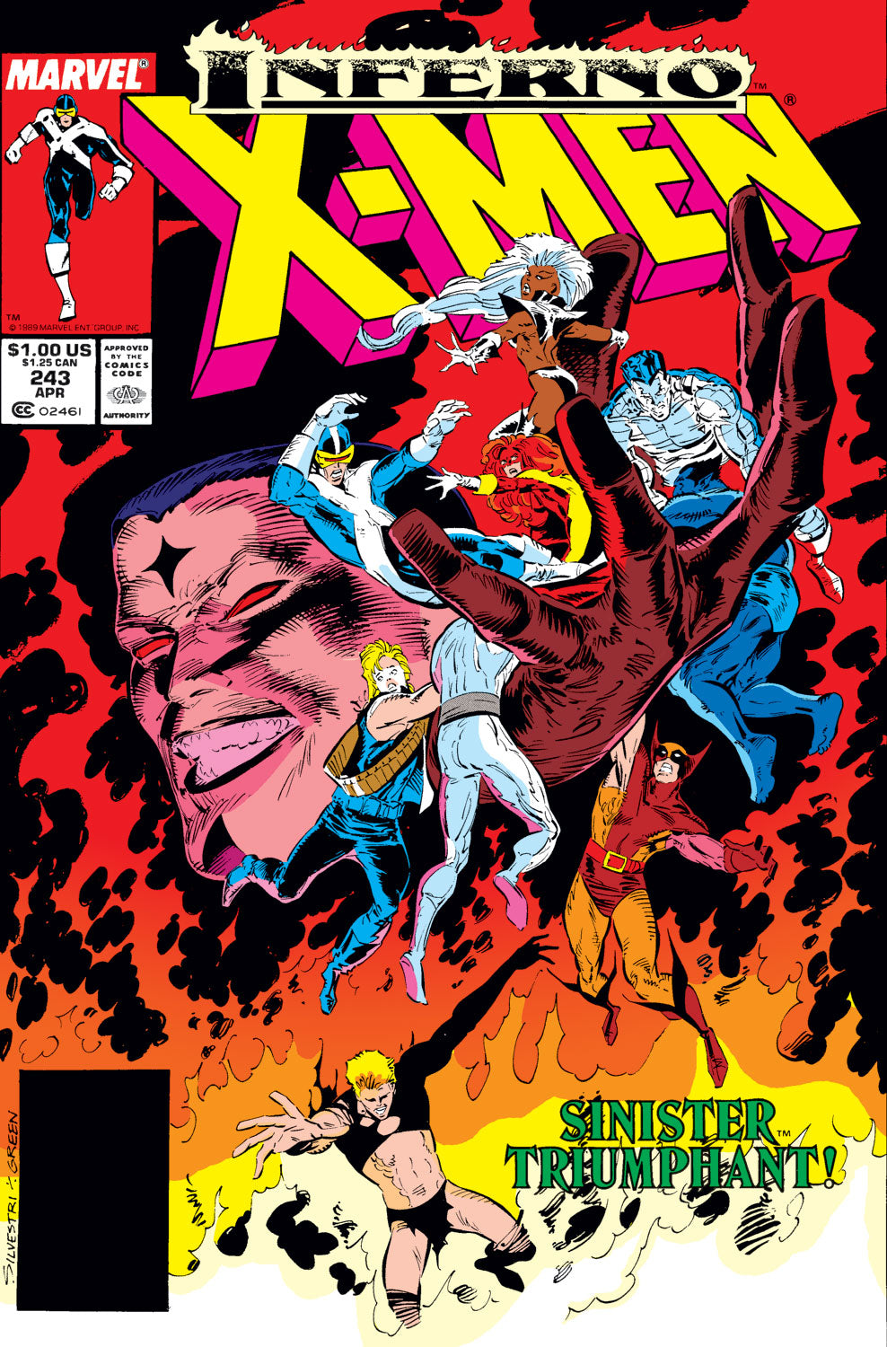 
                  
                    Uncanny X-MEN issue #243
                  
                