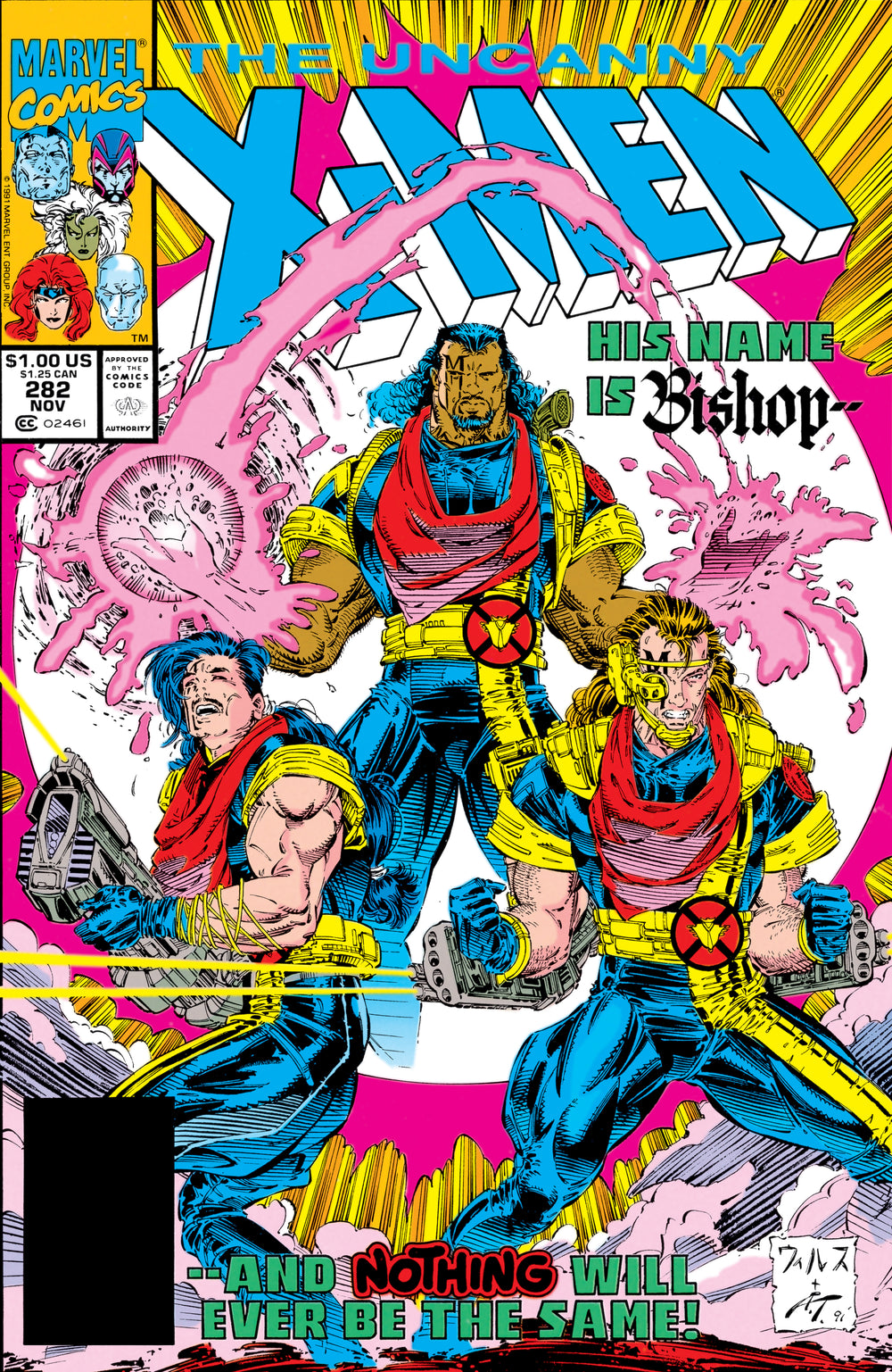 Uncanny X-MEN issue #282