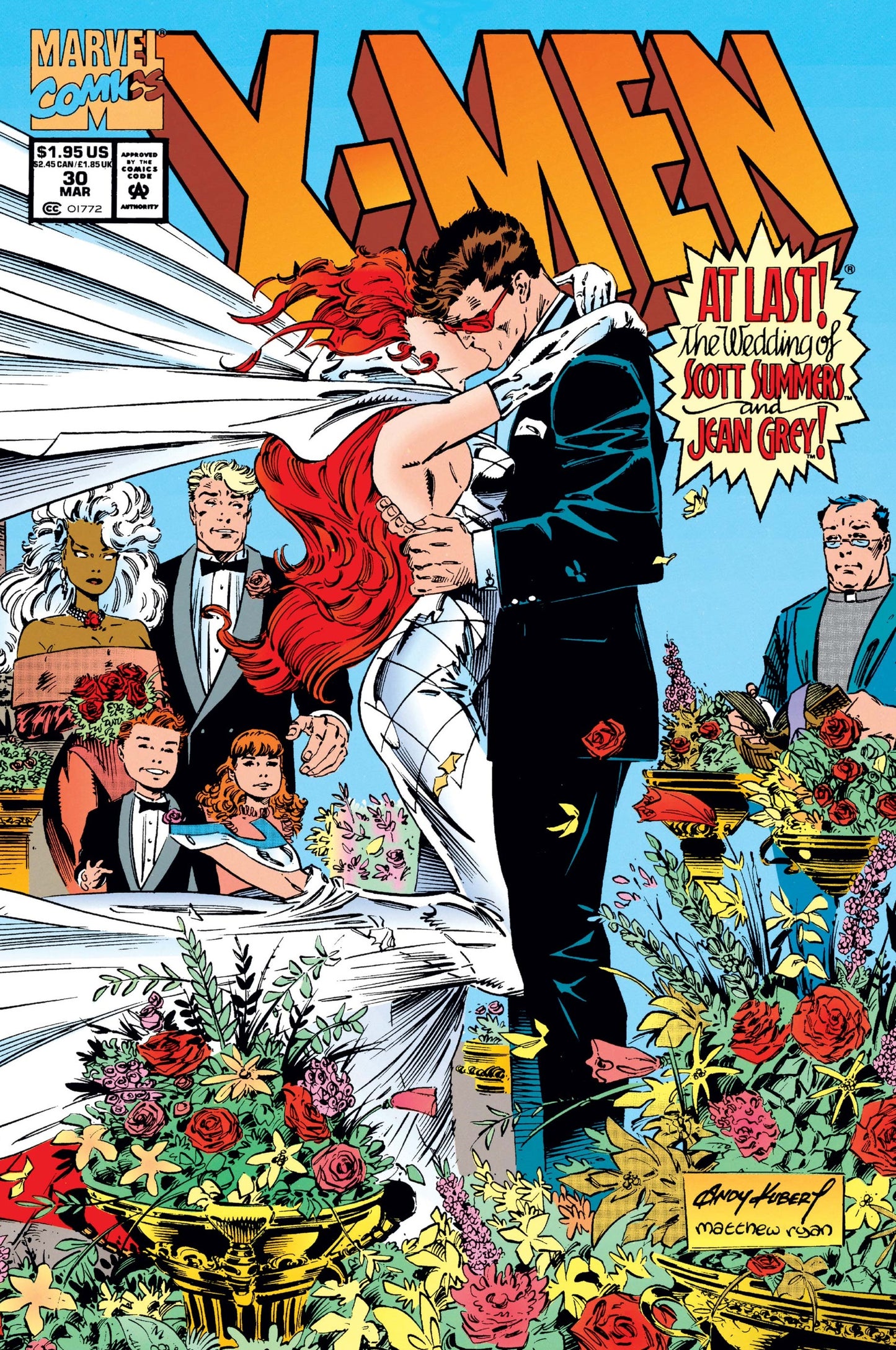 
                  
                    X-MEN Wraparound Cover issue #30
                  
                