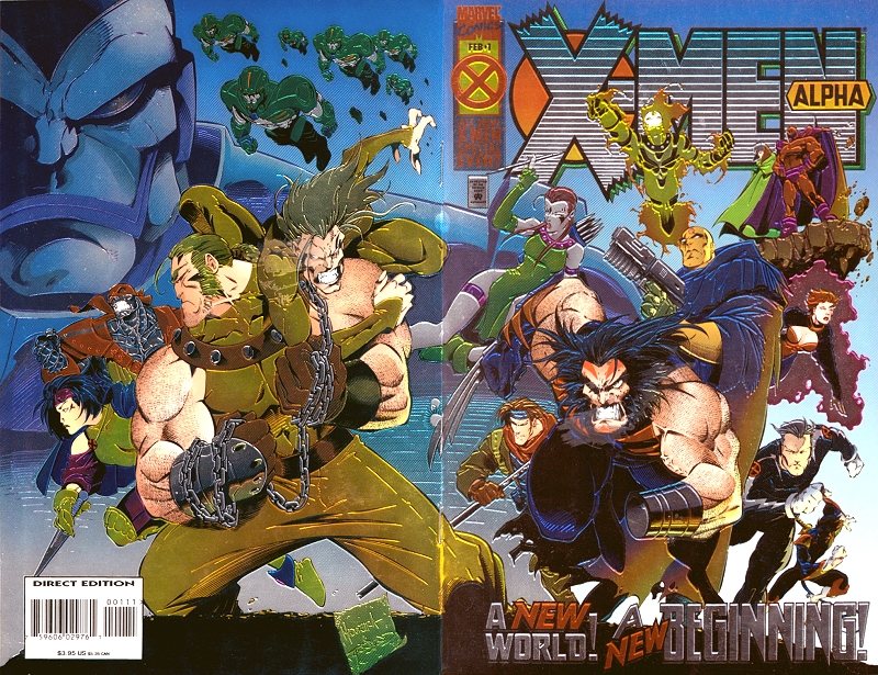 
                  
                    X-MEN Alpha Chromium Wraparound Cover #1
                  
                